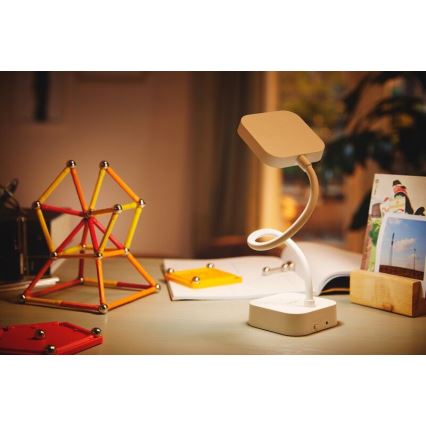 Lampă LED tactilă dimabilă de masă  Philips ROCK LED/5W/5V 1800mAh