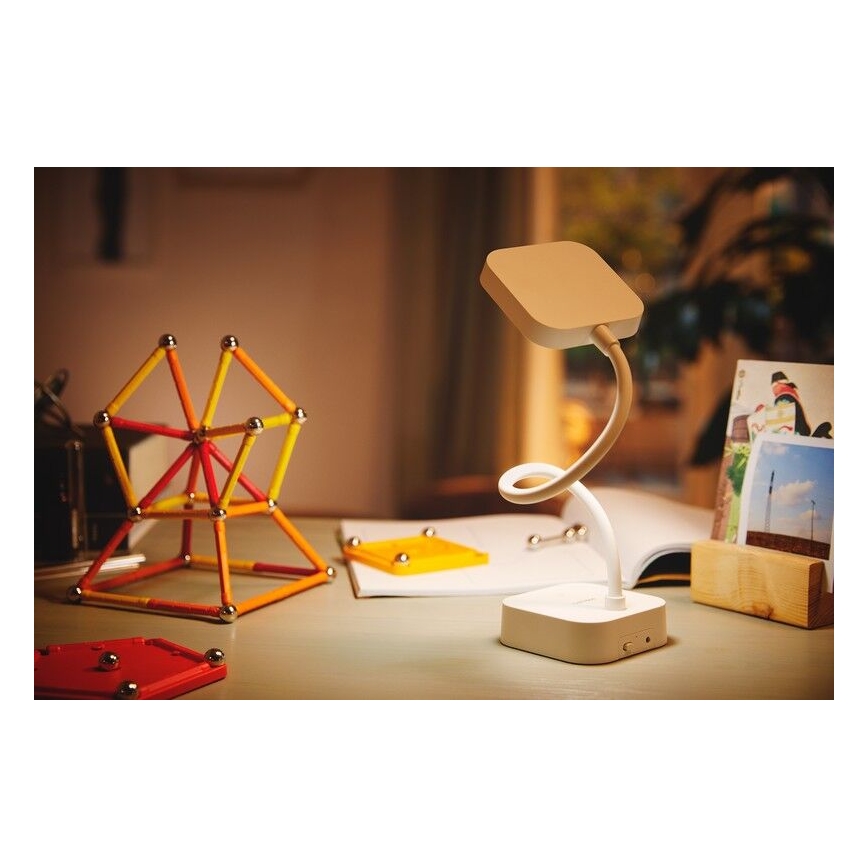 Lampă LED tactilă dimabilă de masă  Philips ROCK LED/5W/5V 1800mAh