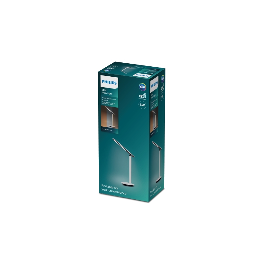 Lampă LED tactilă dimabilă de masă  Philips ROCK LED/5W/5V 1800mAh