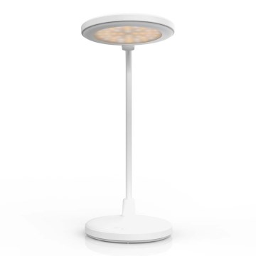 Lampă LED tactilă reîncărcabilă cu oglindă, reglabilă, 6W, 1200 mAh, 3000/4000/5700K, CRI 90, albă