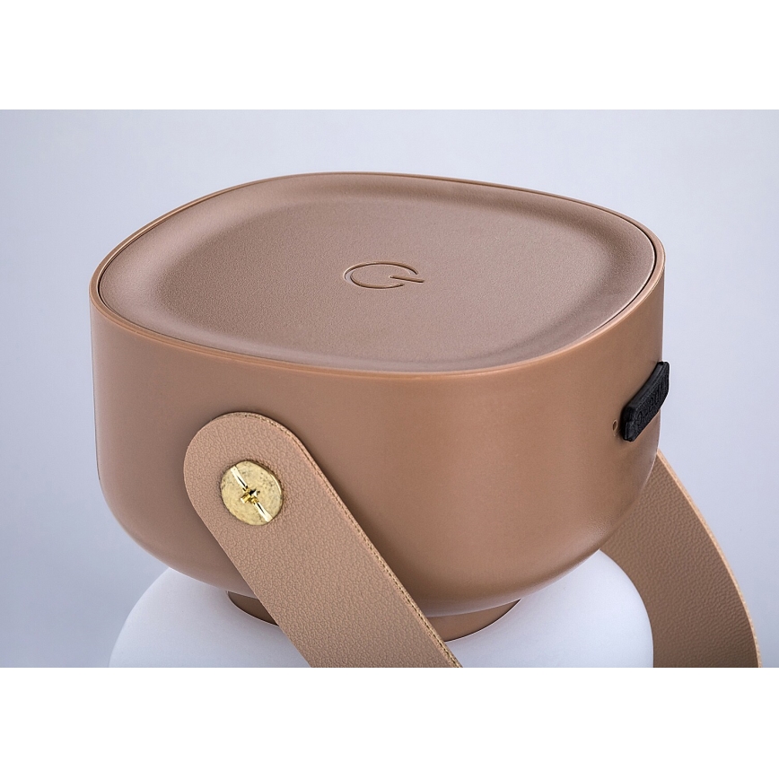 Lampă LED tactilă reîncărcabilă dimabilă de masă de exterior Rabalux LED/3W/5V IP44 maro