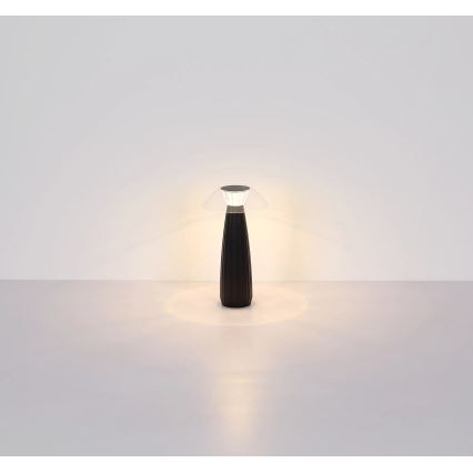 Lampă LED tactilă reîncărcabilă dimabilă de masă Globo LED/1W/3,7V 3000K negru