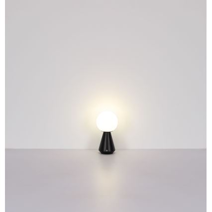 Lampă LED tactilă reîncărcabilă dimabilă de masă Globo LED/1,5W/5V 3000/4500/6500K 1800 mAh IP41 negru
