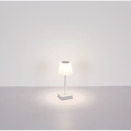 Lampă LED tactilă dimabilă de masă Globo LED/2W/5V 3000/4500/6500K 800 mAh bej