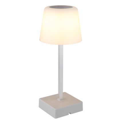 Lampă LED tactilă dimabilă de masă LED/2W/5V 3000/4500/6500K 800 mAh argintiu