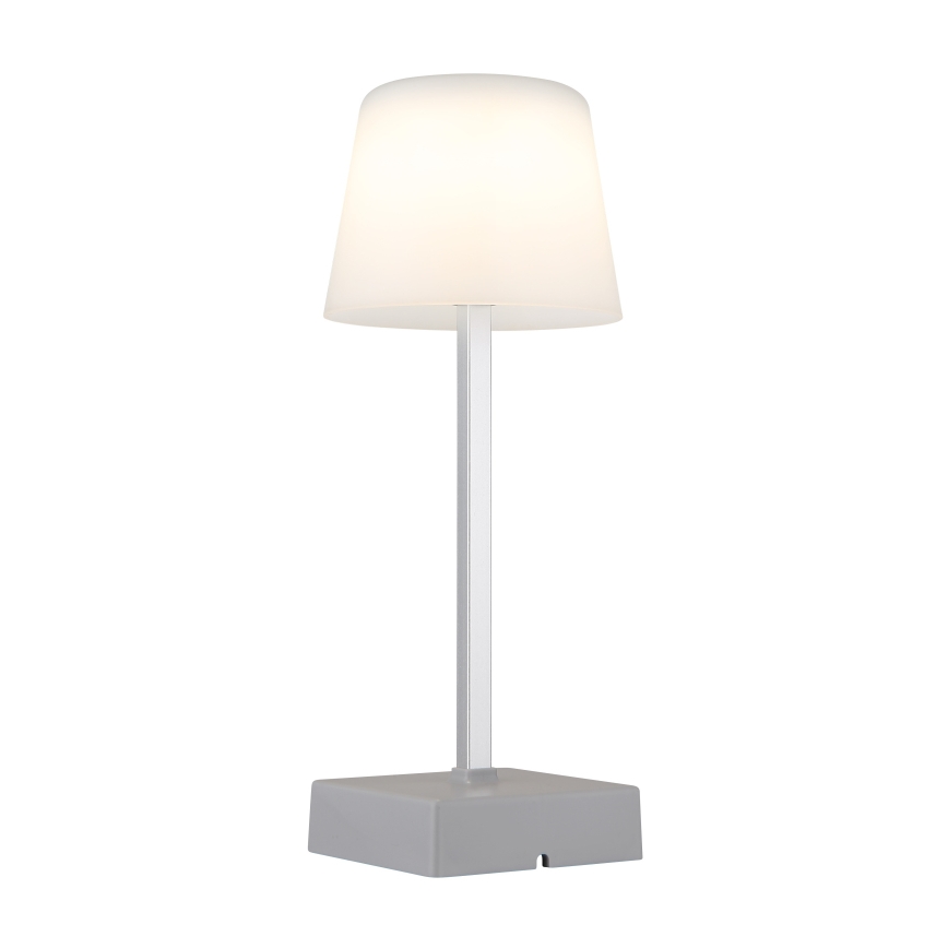 Lampă LED tactilă dimabilă de masă LED/2W/5V 3000/4500/6500K 800 mAh argintiu