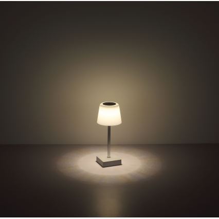 Lampă LED tactilă dimabilă de masă LED/2W/5V 3000/4500/6500K 800 mAh alb