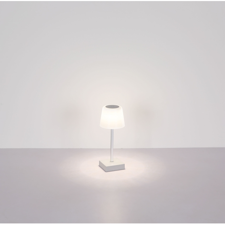 Lampă LED tactilă dimabilă de masă LED/2W/5V 3000/4500/6500K 800 mAh alb