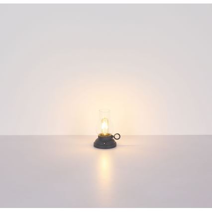 Lampă LED tactilă reîncărcabilă dimabilă de masă Globo LED/1W/3,7V 1200 mAh antracit