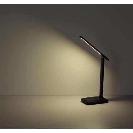 Lampă LED tactilă dimabilă de masă Globo LED/3W/5V 2800/4000/6500K 1800 mAh negru