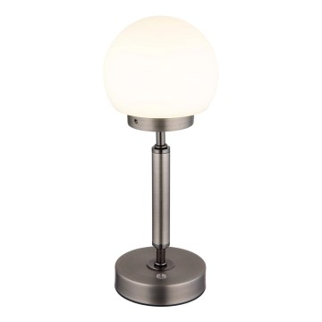 Lampă LED tactilă reîncărcabilă dimabilă de masă Globo LED/2,5W/5V 1800mAh 2700/4000/6500K antracit
