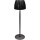 Lampă LED tactilă reîncărcabilă dimabilă de masă LED/2,7W/5V 3000/4000/6000K 1800 mAh negru