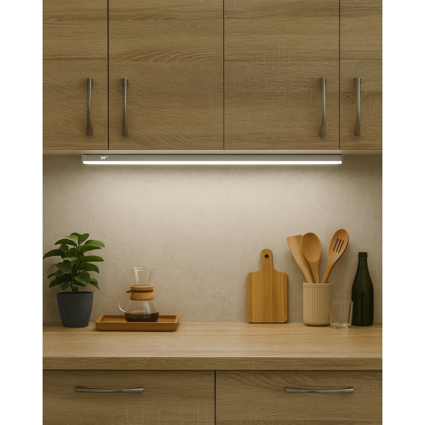 Lampă LED TUBE pentru montaj sub dulap, 14W, 230V, 90 cm, alb