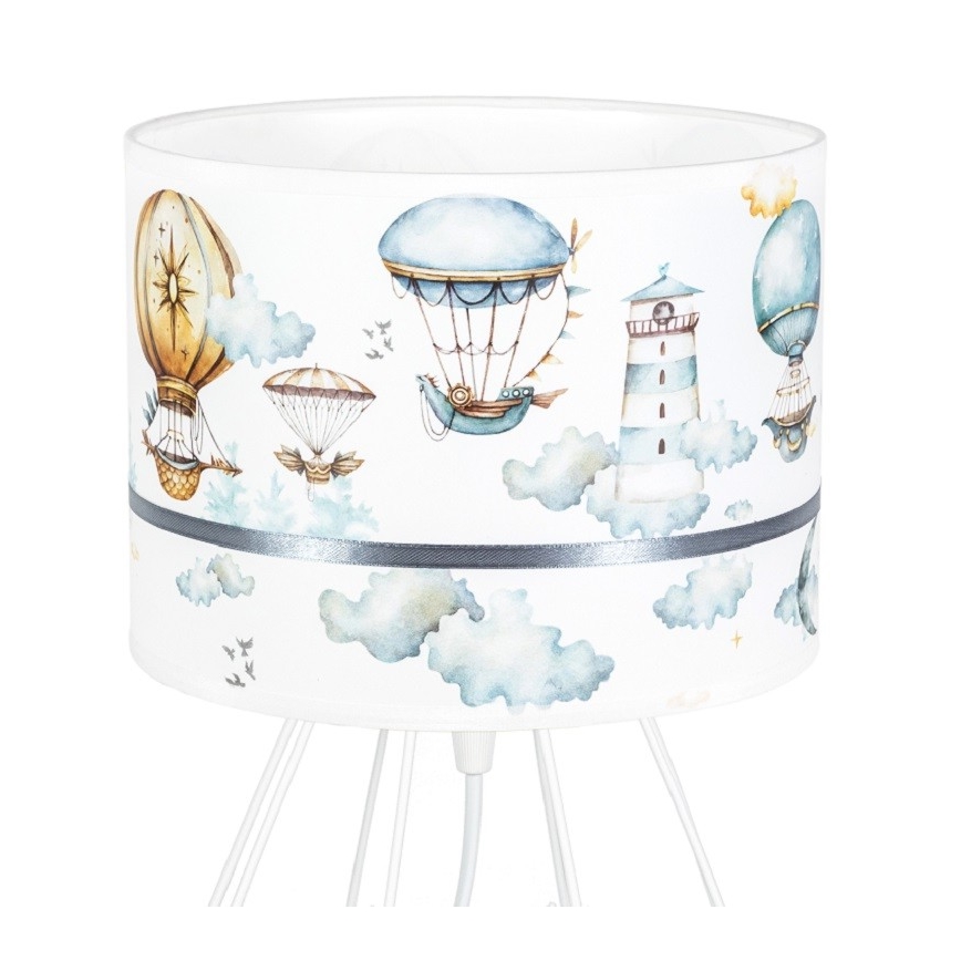 Lampă pentru copii PIKKI 1xE27/60W/230V albastră