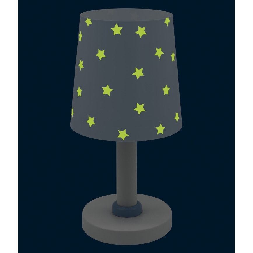Lampă pentru copii STAR LIGHT 1xE14/40W/230V albastră Dalber 82211T
