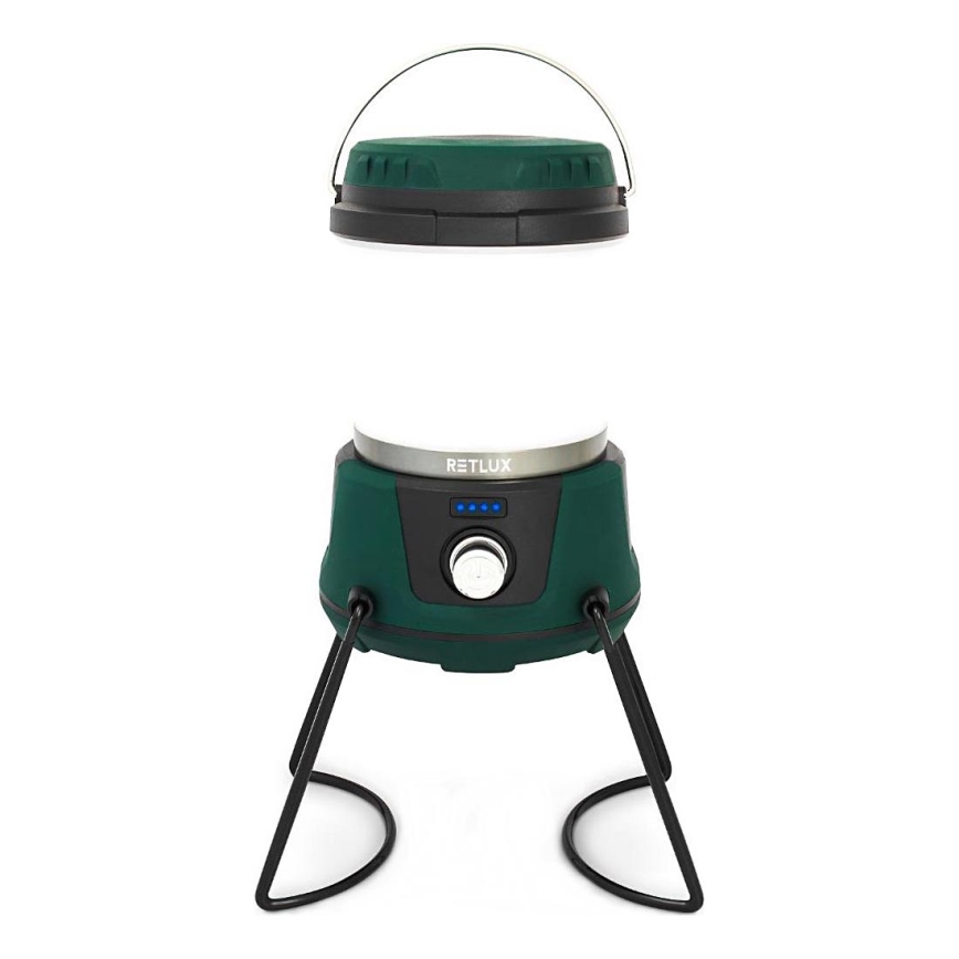 Lampă portabilă LED reglabilă cu funcție powerbank LED/3W/4400 mAh IPX2