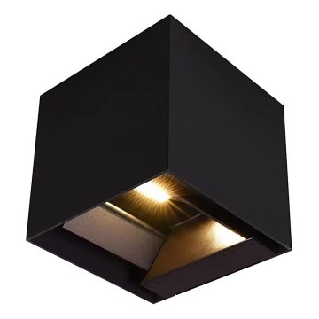 Lampă solară de perete cu senzor LED, 9W, 3,7V, 3000/4000/5000K, IP65, 2600 mAh, negru