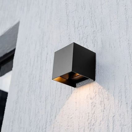 Lampă solară de perete cu senzor LED, 9W, 3,7V, 3000/4000/5000K, IP65, 2600 mAh, negru