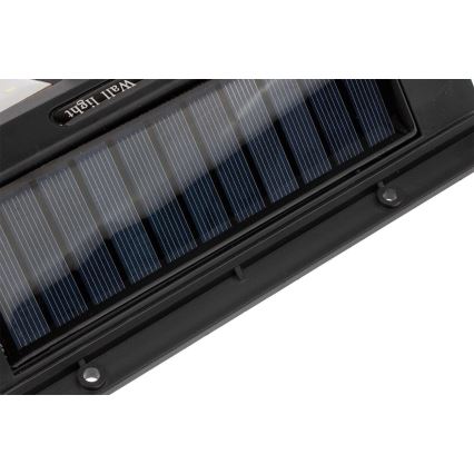 Lampă solară de perete LED cu senzor 1,2W/3,7V 1200 mAh IP54