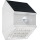 Lampă solară de perete LED cu senzor, 2,5 W, 3,7 V, 3000/4000/6000 K, IP65, 1200 mAh, albă