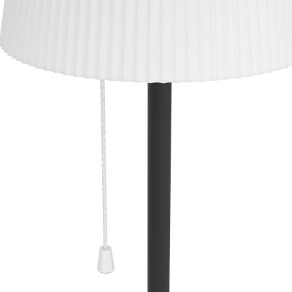 Eglo - Lampă de podea LED încărcabilă solar, 2,3 W / 3,7 V, 3000/4000/6500 K, 1800 mAh, IP44, neagră