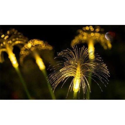 Lampă solară decorativă cu senzor 6xLED/1,2V 3000K 77 cm 600 mAh IP44