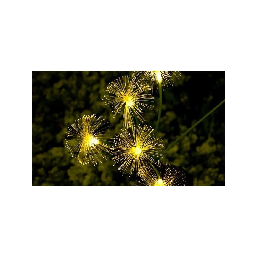 Lampă solară decorativă cu senzor 6xLED/1,2V 3000K 77 cm 600 mAh IP44