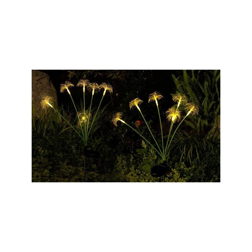 Lampă solară decorativă cu senzor 6xLED/1,2V 3000K 77 cm 600 mAh IP44