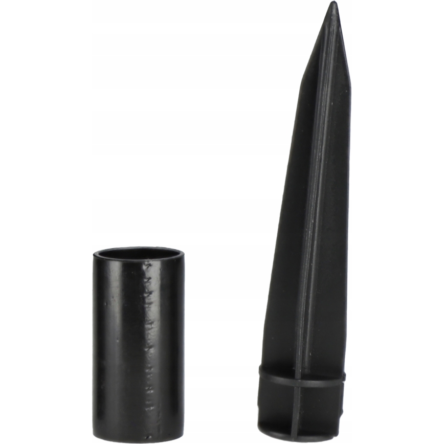 Lampă solară LED, 1,2 V, 6500 K, 200 mAh, diam. 15 cm, IP44, alb/negru