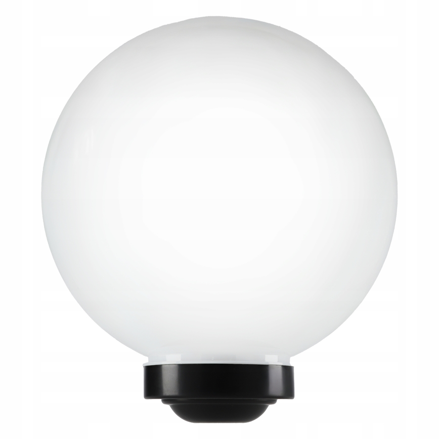 Lampă solară LED 1,2 V, 6500 K, 200 mAh, Ø 30 cm, IP44, alb/negru