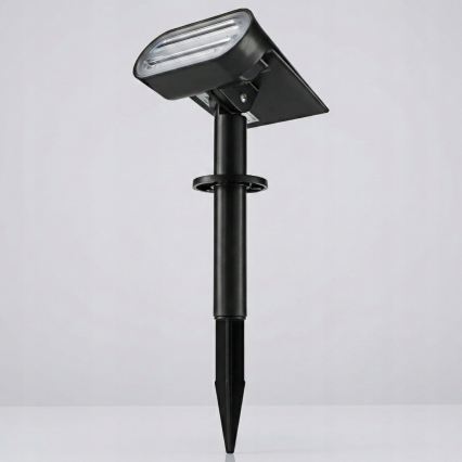 Lampă solară LED 2 în 1 LED/3,7V 1200 mAh IP54 neagră