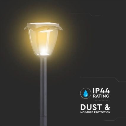 Lampă solară LED 2W, 230V, 93 cm, 3000/6000K, IP65, 2200 mAh