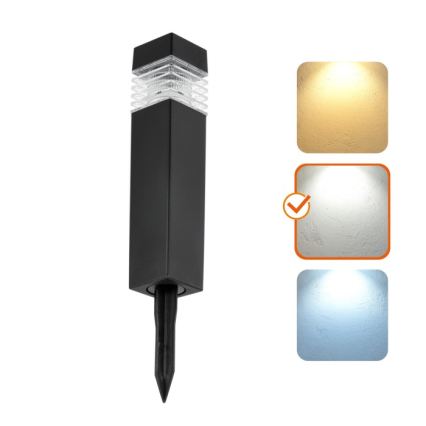 Lampă solară LED AURORA, 1xAAA, 4000K, IP44, 100 mAh