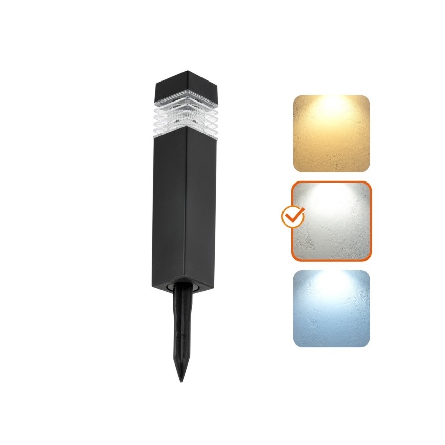 Lampă solară LED AURORA, 1xAAA, 4000K, IP44, 100 mAh