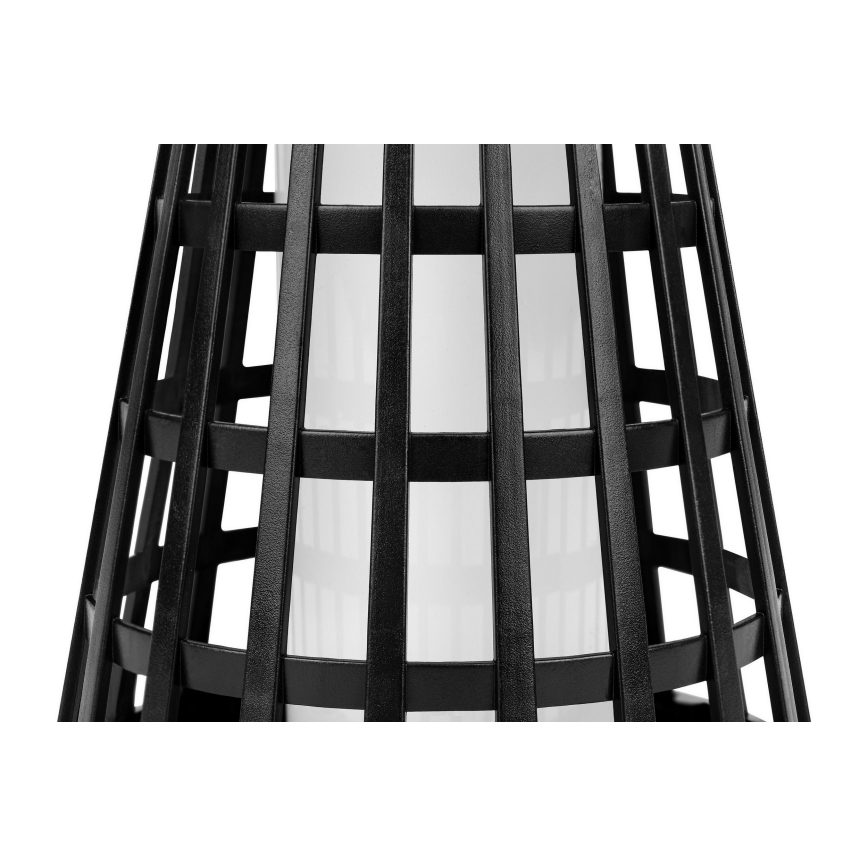 Lampă solară LED cu senzor 2-în-1 LED/1W/3,7V IP54 300 mAh neagră