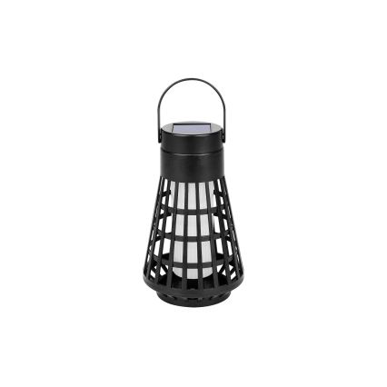 Lampă solară LED cu senzor 2-în-1 LED/1W/3,7V IP54 300 mAh neagră