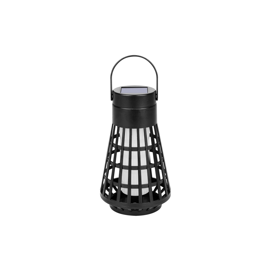 Lampă solară LED cu senzor 2-în-1 LED/1W/3,7V IP54 300 mAh neagră
