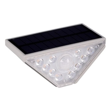 Lampă solară LED cu senzor ARI, 4,5 W, 3,7 V, 600 mAh, IP44, negru