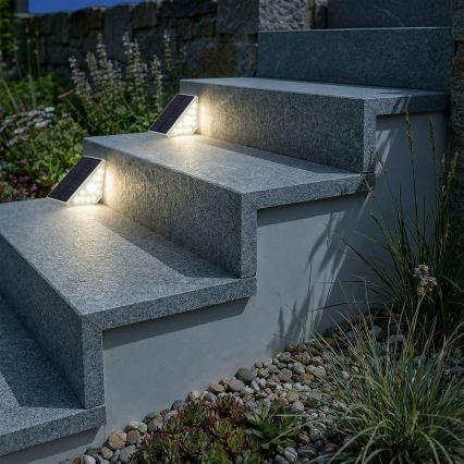 Lampă solară LED cu senzor ARI LED/4,5W/3,7V 600 mAh IP44 albă