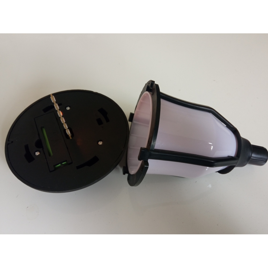 Lampă solară LED cu senzor de amurg, 2 V, IP44, 600 mAh