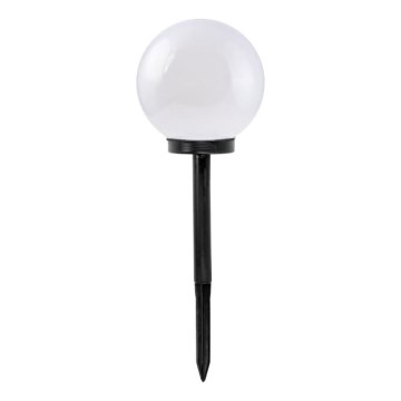 Lampă solară LED cu senzor SPHERE, 1,2 V, 4000 K, IP44, 200 mAh, diametru 20 cm