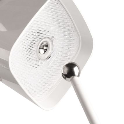 Lampă de birou LED solară reglabilă, cu încărcare prin atingere și magnet, LED/5W/5V, 3000-6000K, 3600 mAh, IP65, albă