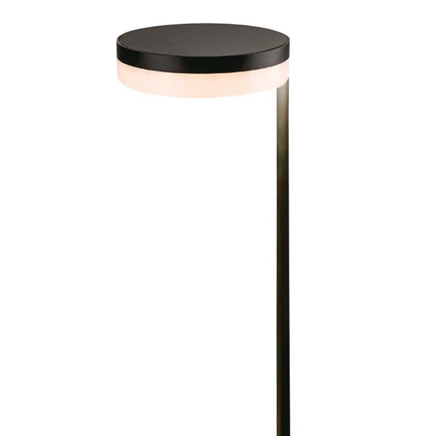 Lampă solară LED pentru exterior LED/2W/3,7V 3000K IP54 2000 mAh negru