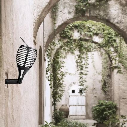 Lampă solară LED FLAME 4 în 1, 0,45 W / 3,7 V, IP44, 500 mAh