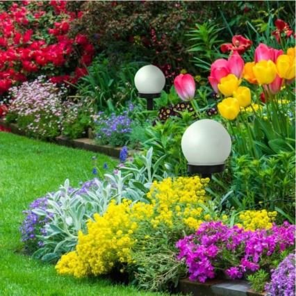 LED Lampă solară LED/1xAAA IP44 cu senzor crepuscular