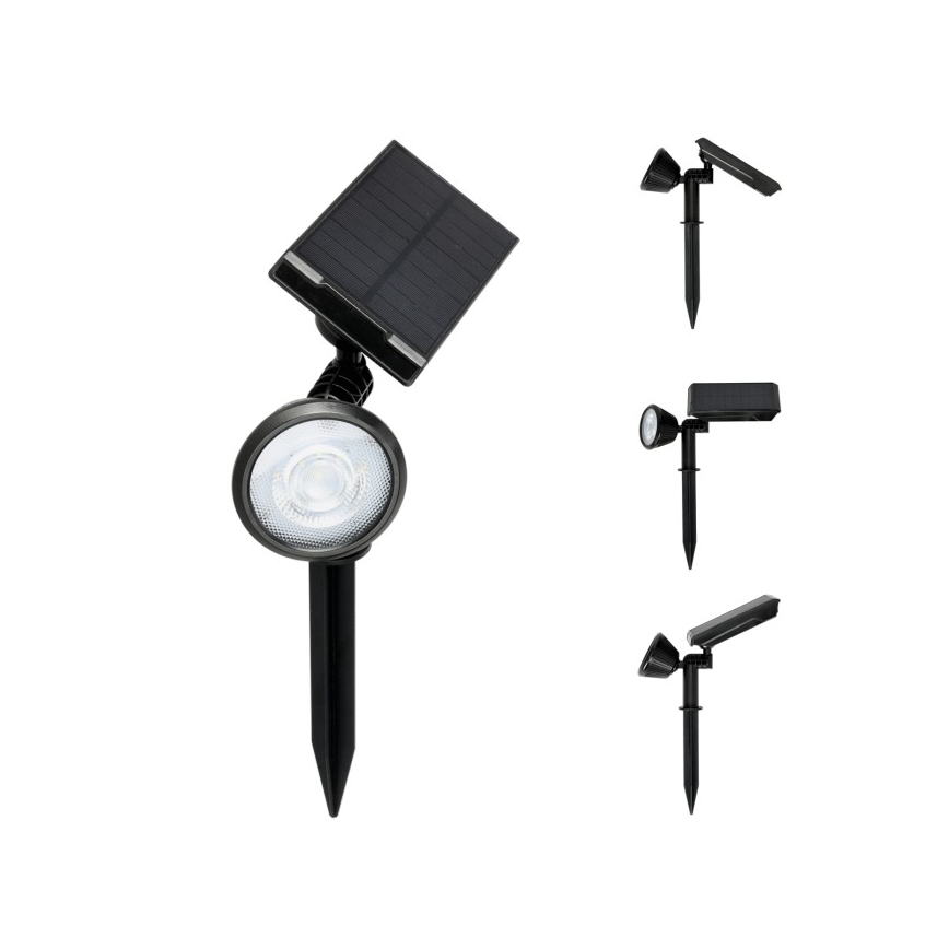 Lampă solară LED LANCE LED/3,7V 6000K IP44 1500 mAh