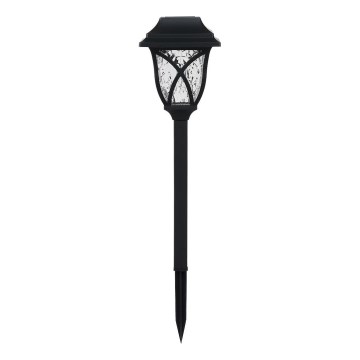 Lampă solară LED LAWN LED/1,2V 100 mAh 3000K 44 cm IP44 negru
