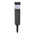 Lampă solară LED MARTIN, 1,2 V, 150 mAh, IP44, neagră
