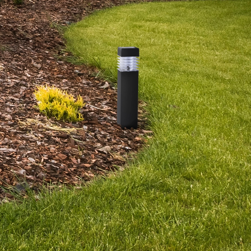 Lampă solară LED MARTIN, 1,2 V, 150 mAh, IP44, neagră