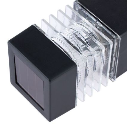 Lampă solară LED MARTIN, 1,2 V, 150 mAh, IP44, neagră
